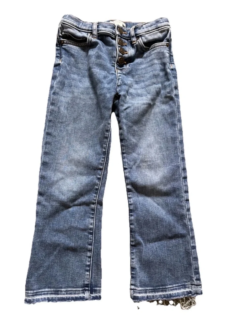 Crewcuts Flare Jeans Girls Size 7 CB566 Stretch Kids Denim School Play
